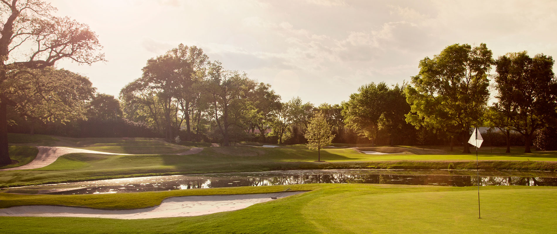 View of golf course