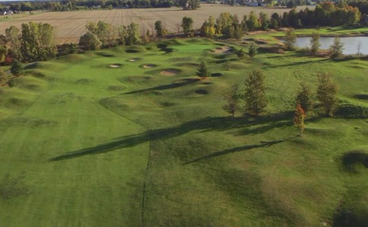 view of golf course